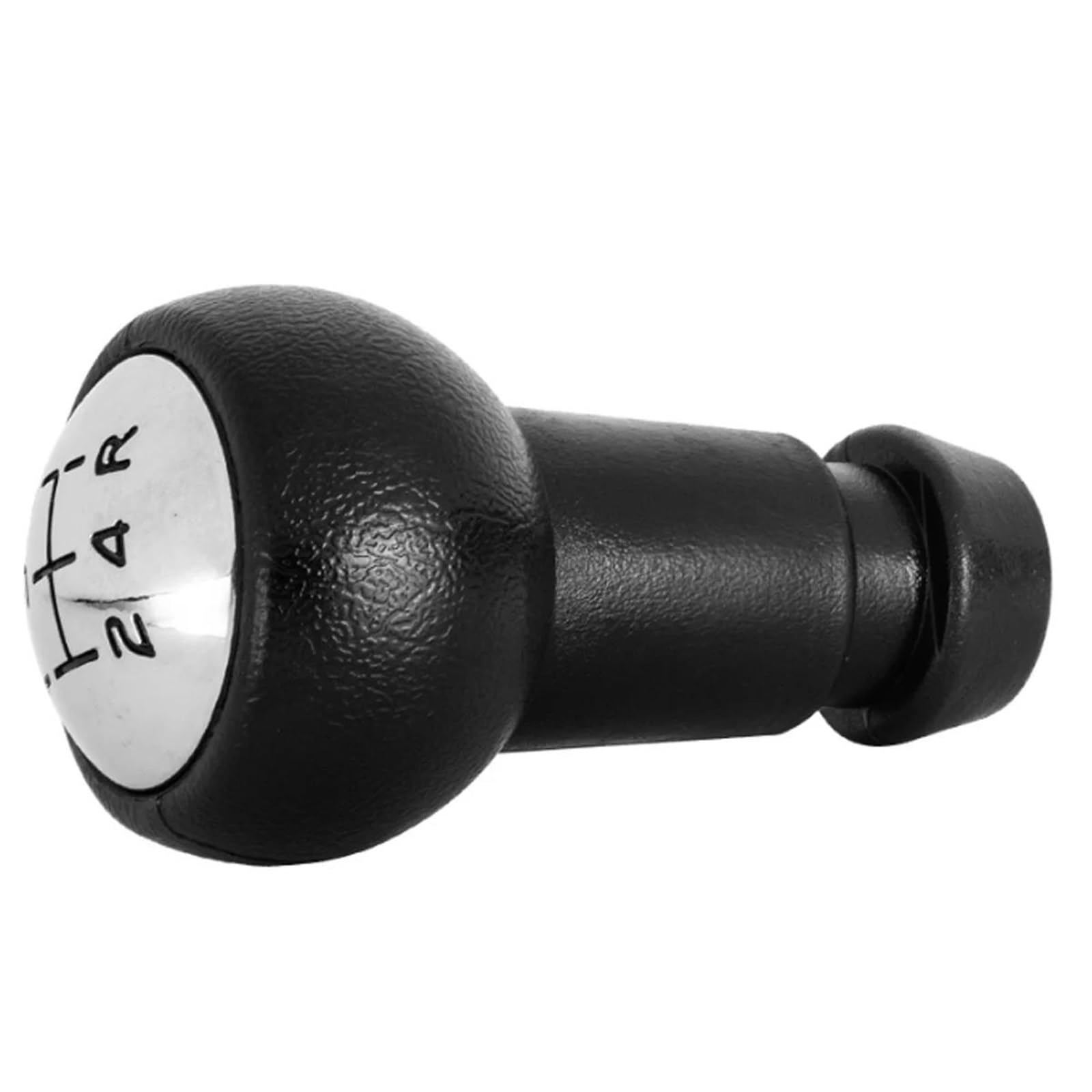 Qmtvfsrh Silvery Car Gear Shift Knob For Peugeot 206 207 306 307 308 3008 406 4007 5-Speed Transmission Lever Shift Knob Head Rod Adapter Manual