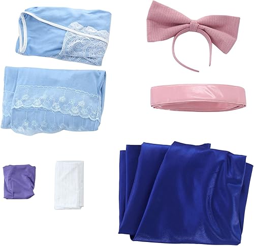 Miniatura 5 de miccostumes Disfraz de anime para mujer, capa y accesorios para cosplay de princesa