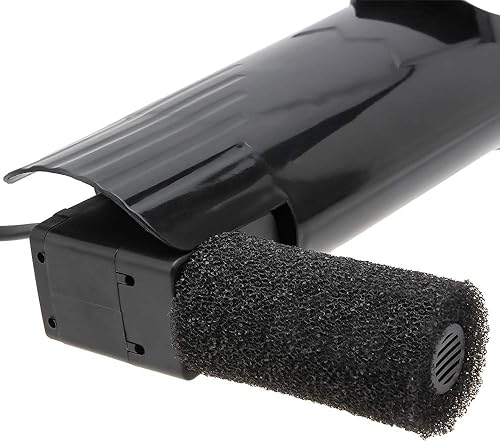 Miniatura 9 de Senzeal Filtro de tortuga para acuario, silencioso, bomba de filtro de bajo nivel de agua, 5 W, 400 LH, filtro interno para tanque de peces
