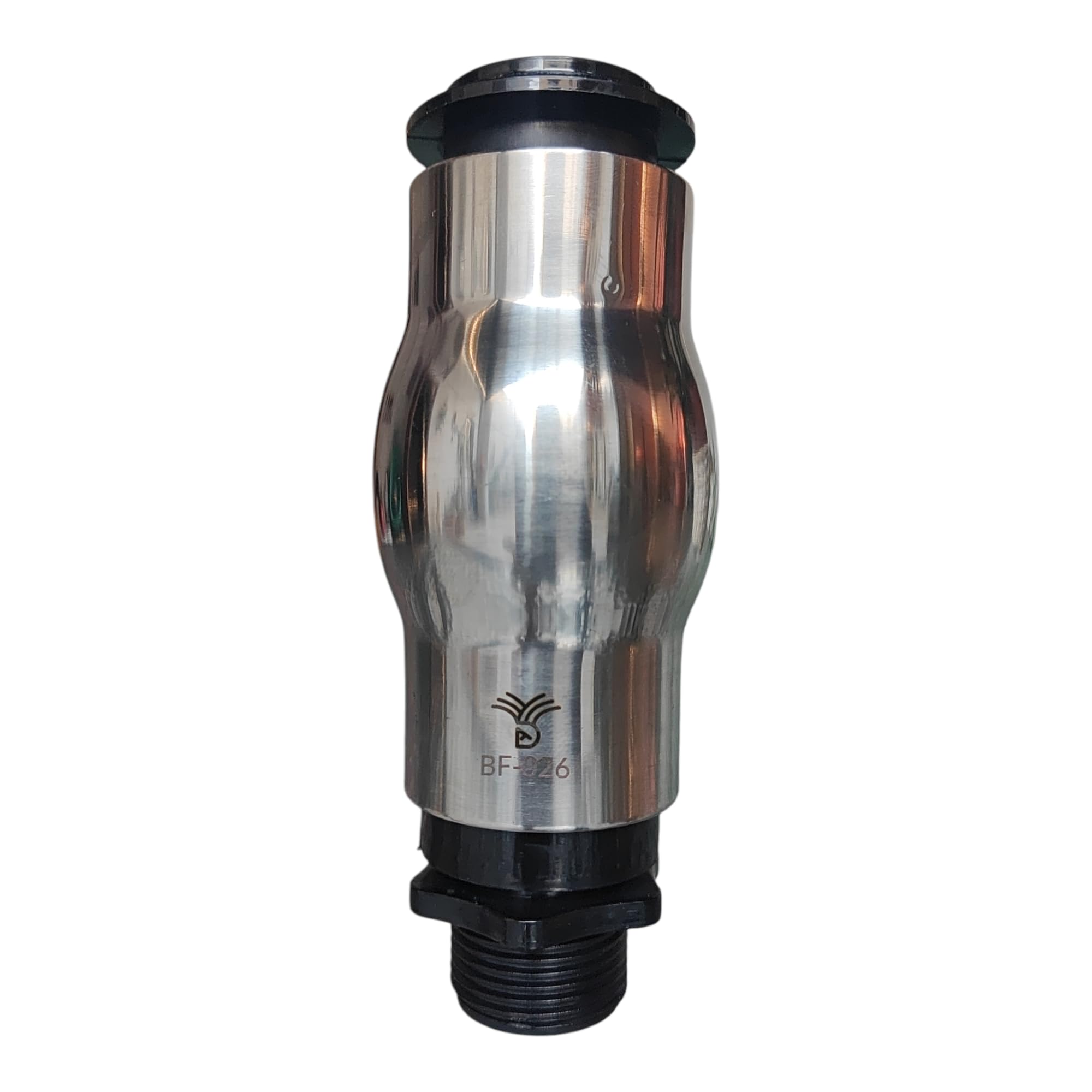 Boquilla para Fuentes de Jardin Columna Espumosa Chorro Espumoso Cascada de Agua 1" Acero Inoxidable y Plástico(BF-026)