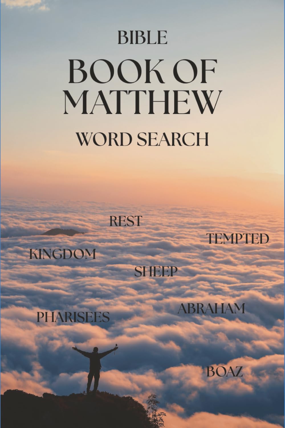 BOOK OF MATTHEW BIBLE WORD SEARCH PUZZLE BOOK: Scripture-Based Puzzles Using Words from the Gospel of Matthew for Adults, Seniors, and Teens | 6X9 ... a Bible Study Group or Devotional Activity