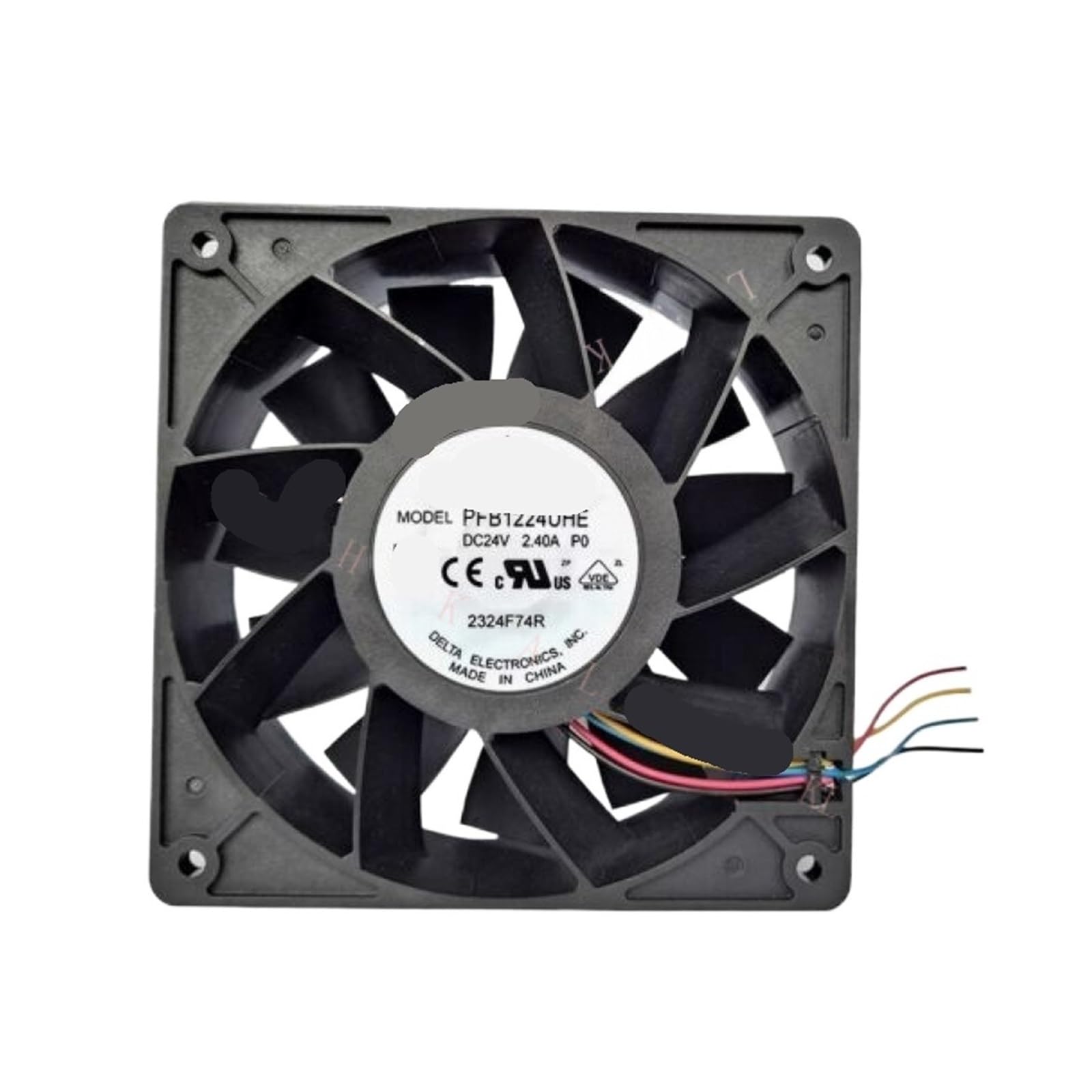 Ventilateur de refroidissement axial 5000RPM à haute vitesse et modulation PWM 4 fils