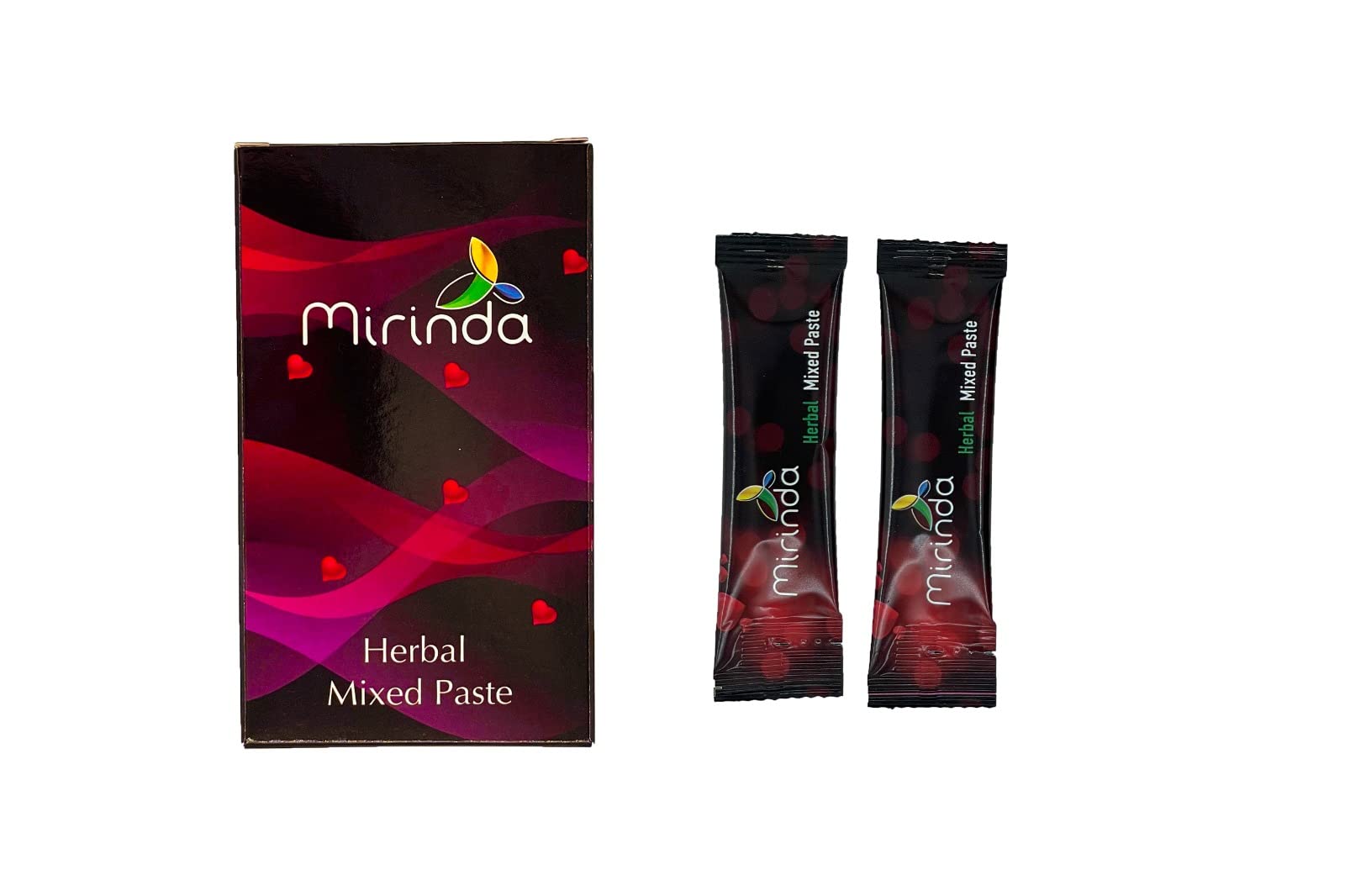 Mirinda Bitkisel MACUN Herbal Paste/with Red Ginseng, Tribulus- Natural Herbal Energy Safe, Fast Acting, Lasting Performance Support for Man and Woman Fast Action 2 Sachets*10 Grams (1)