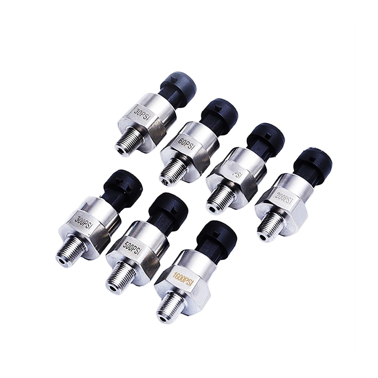 Sensor de presión 5 V 1/8" NPT Olio Aria Acqua 5/15/30/100/150/200/300/500/1000/1600PSI(300psi)