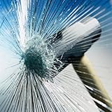 Stop Looters | Burglar Proofing Windows |48' x 50' in | 200 sq feet | (DIY) BurglarGARD Glass Protection Film by ShatterGARD, Film Helps Defend Against Burglars, Violent Home Invaders