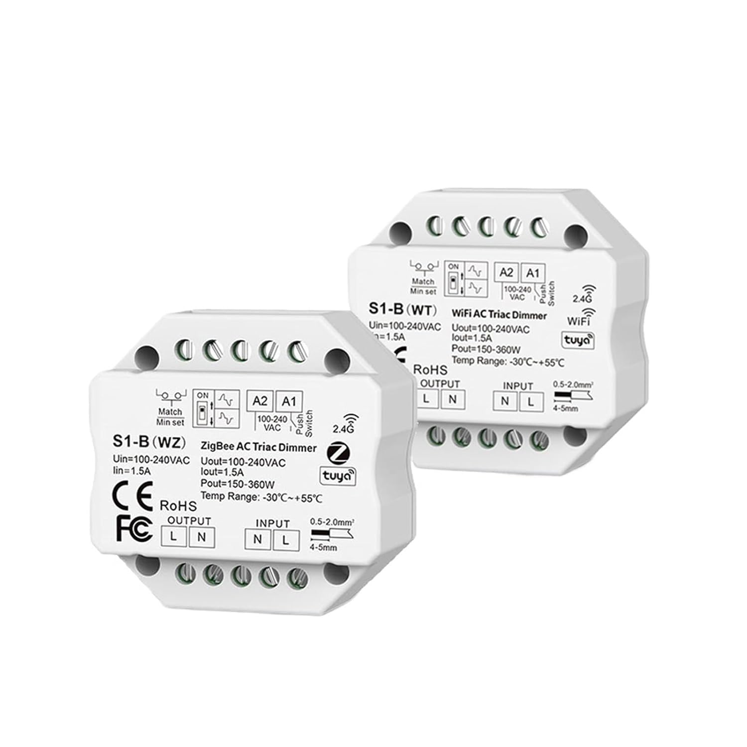 1PCS Life AC Dimmer LED Controller Button Switch Control 110V 220V 230V Remote Control(RT6)