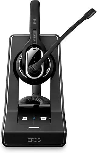 Miniatura 4 de Sennheiser Enterprise Solution SD Pro2 ML - Auriculares inalámbricos de doble cara con múltiples conectividad para teléfono de escritorio y Skype