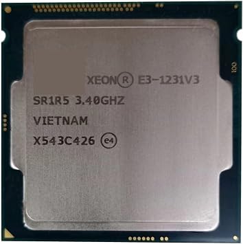 CPU Xeon E3-1231V3 CPU 3.40GHz 8M LGA1150 Quad-core Desktop E3-1231 V3 Processor E3 1231 V3 E3 1231V3 Welcome to Order