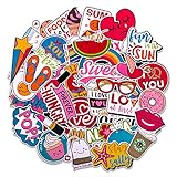 Hohomark Scrapbook Fun Stickers for Kids or Adults 42Pcs Summer Series Stickers for DIY, Scrapbook,...
