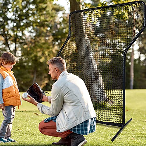 image for KAIDIDA Baseball Protector Z Screen 7X7 FT Mini Portable Baseball Net 
