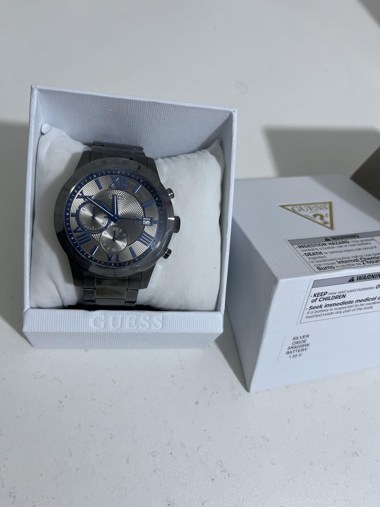 Pulseira Guess aço preta