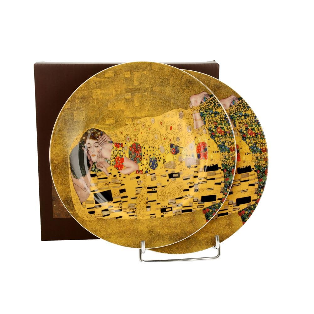 Duo Kuchenteller 2er-Set Klimt The Kiss - 19cm