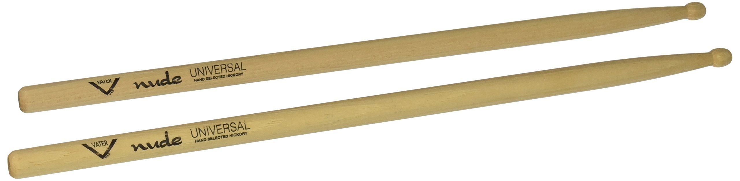Vater Drumsticks VHNUW - Universal Nude - Barrel Wood Tip, Natural, inch