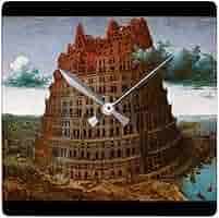 Amazon｜ピーテル・ブリューゲル『 バベルの塔 (c.1568) 』の