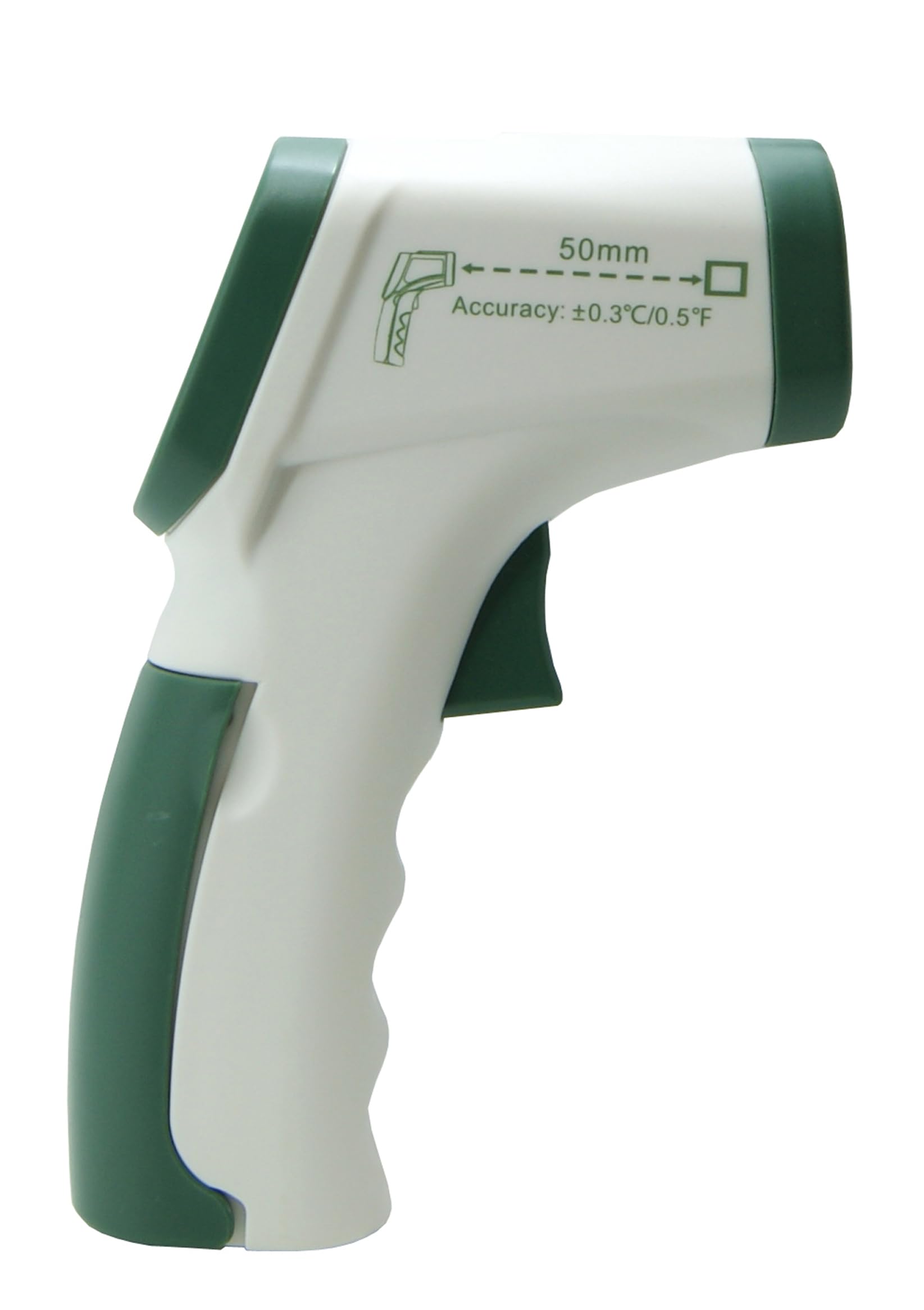 KOBAN KTS-IR Termómetro Digital de Frente para Bebes y Adultos. Termómetro por Infrarrojos sin Contacto con Pantalla Retroiluminada y Alarma de Fiebre. Pistola para Medir la Temperatura Corporal.