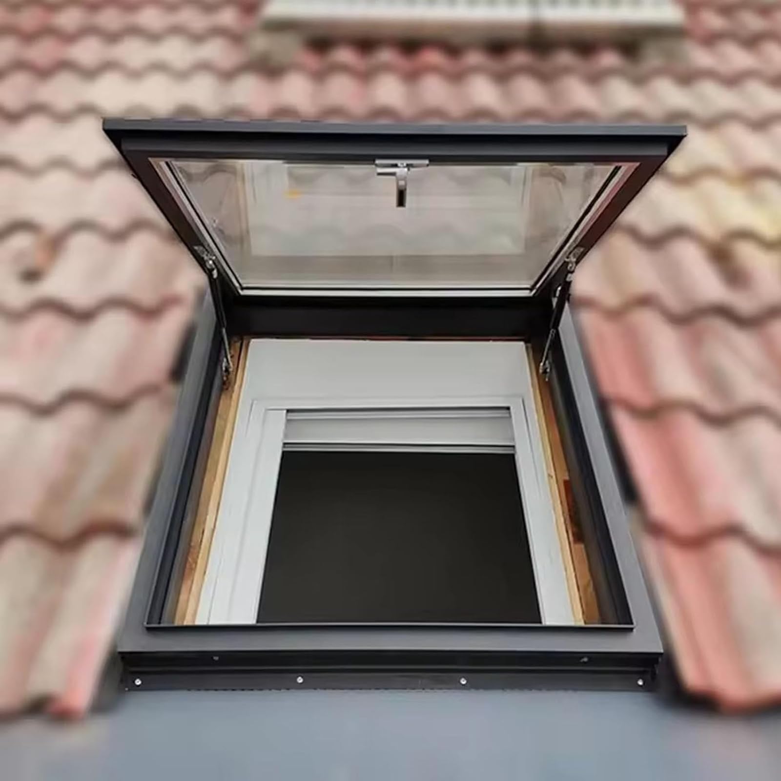 Couvercle pour puits de lumière idéal combles et vérandas 50x50