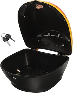 Wakauto Caixa De Ferramentas Baú Porta-Malas De Motocicleta Para Armazenamento Porta-Malas De Scooter Estojo De Armazenamento De Cauda De Motocicleta Porta-Malas Universal Porta-Malas De