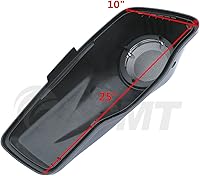 Vista 3 de TCMT 6.5" Tapa de altavoz para alforja de motocicleta. Compatible con Harley 2014-2024 Touring, Street Glide, Road King, Road Glide, Electra Glide