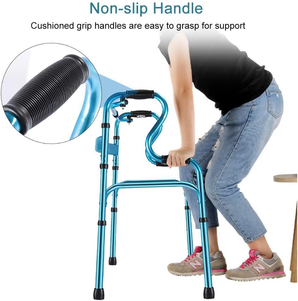 Faltbarer Kinderwagen fr ltere Menschen mit Armlehne, tragbarer Aluminium- Kinderwagen, vertikaler Kinderwagen fr behinderte ltere Erwachsene, 180kg  Belastung (Color : B) : Amazon.de: Drogerie & Krperpflege