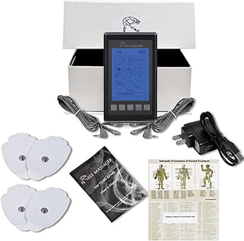 iRest Tens Unit Masajeador Múltiples Modos de Masaje Cuello Espalda Hombro Tratamiento del Dolor Terapia Trastorno Nervioso, Fascitis Plantar, Codo