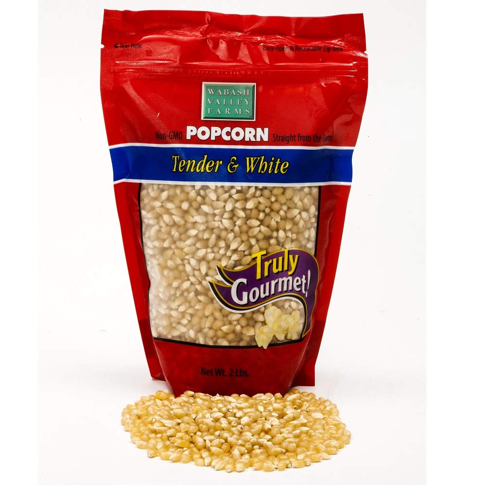 Wabash Valley Farms Popcorn Kernels Tender and White