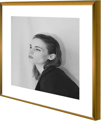 Vista 224 de Golden State Art - Portarretratos de aluminio de 18 x 24 pulgadas - con paspartú para fotos de 16 x 20 pulgadas o sin paspartú para póster de 18 x