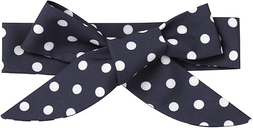 Miniatura 6 de AWIBMK Disfraz de ama de casa de los años 50 para niñas, vestido vintage de lunares con volantes y delantal diadema, trajes de fiesta de Halloween