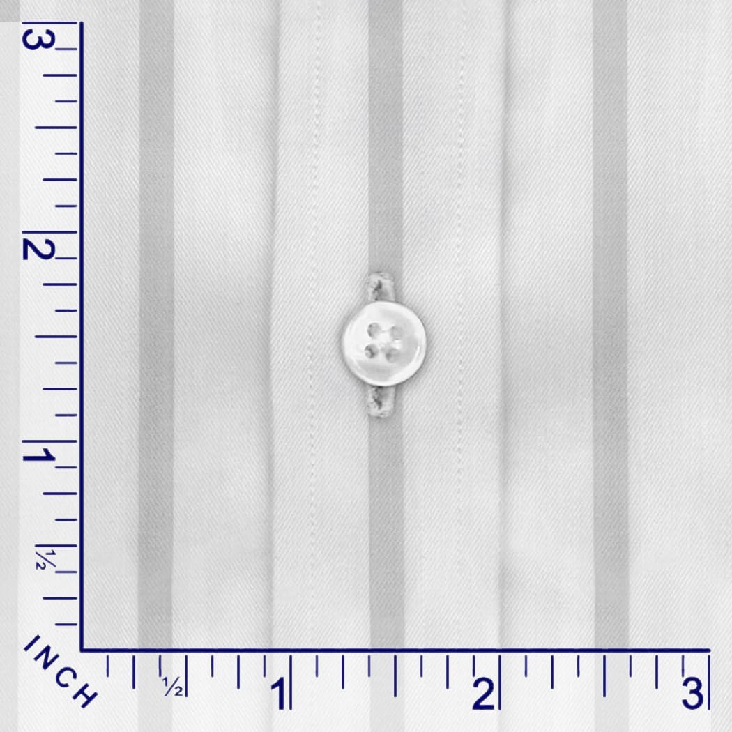 Vintage Classic Men's Grey White Stripes Robert Di Nero Inspired Modern Fit Spear Collar 100% Cotton Long Sleeves Shirt