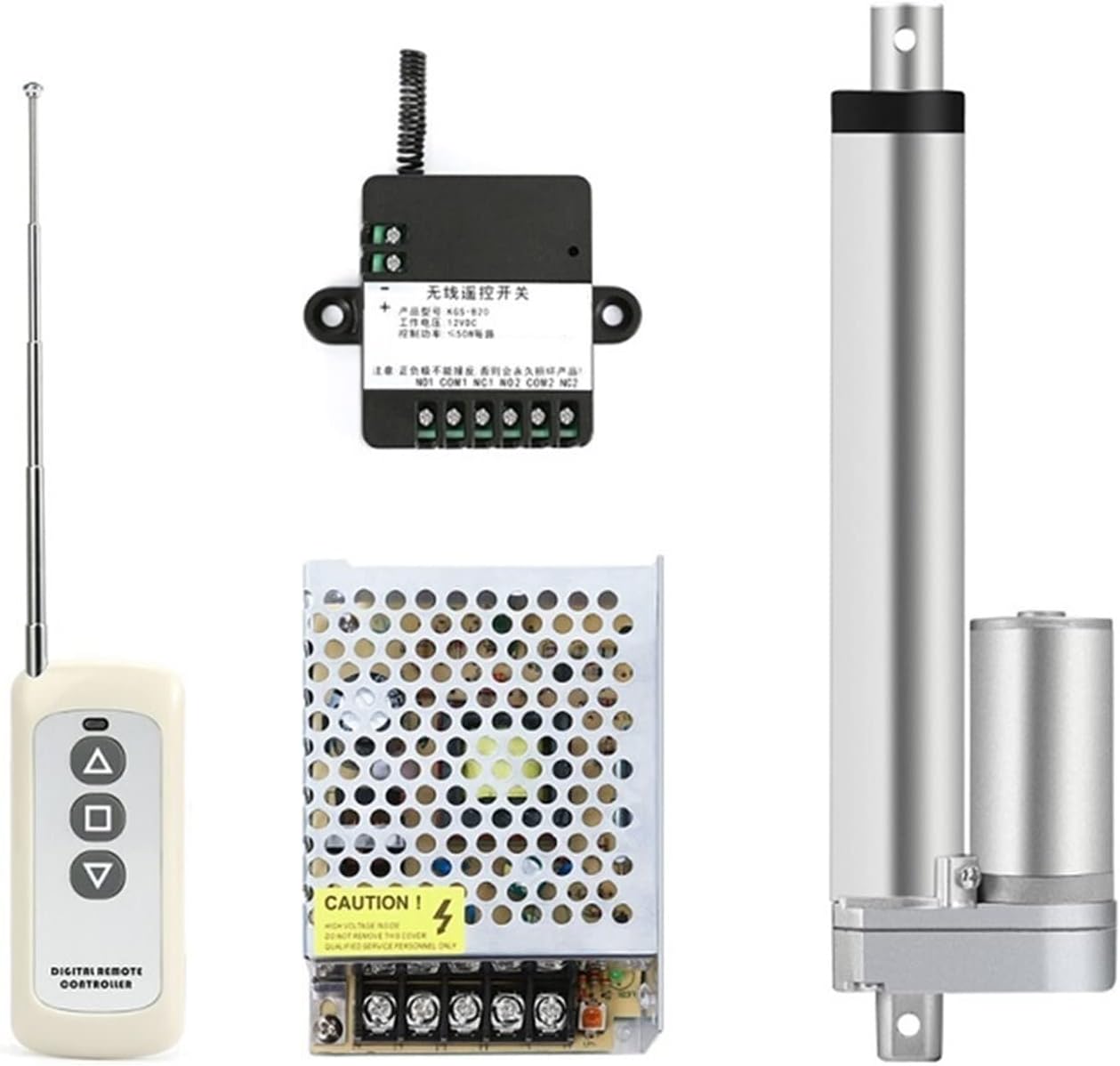 LinearActuators Linear Actuator 12V Stroke 210Inch + RF Remote