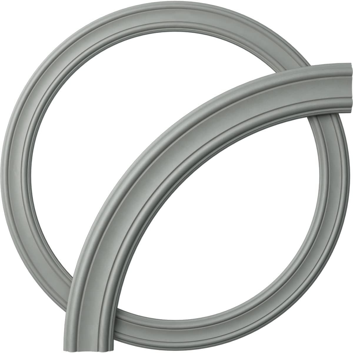36 1/2"OD x 30 1/4"ID x 3 1/8"W x 3/4"P Pierced Ceiling Ring Kit