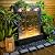 Tankana Zen Buddha Outdoor Fountain - Large Indoor Water Fountains Waterfall with Planting Groove Wall Water Feature for Garden Patio Backyard Deck Lawn Home Decor, 45 inchesTall, Gold