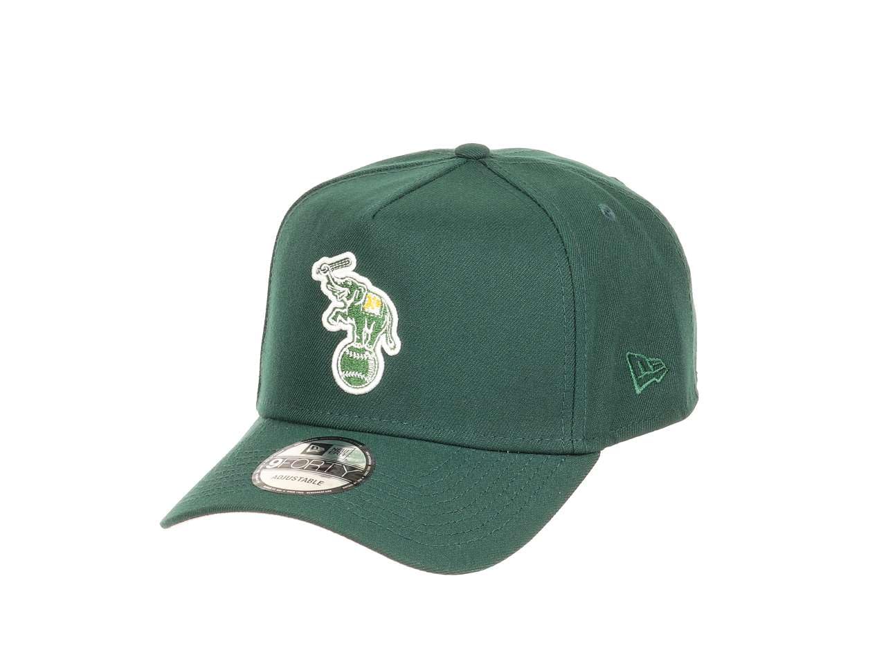 New Era Oakland Athletics MLB Alternate Logo Dark Green 9Forty A-Frame Adjustable Cap โ image 1