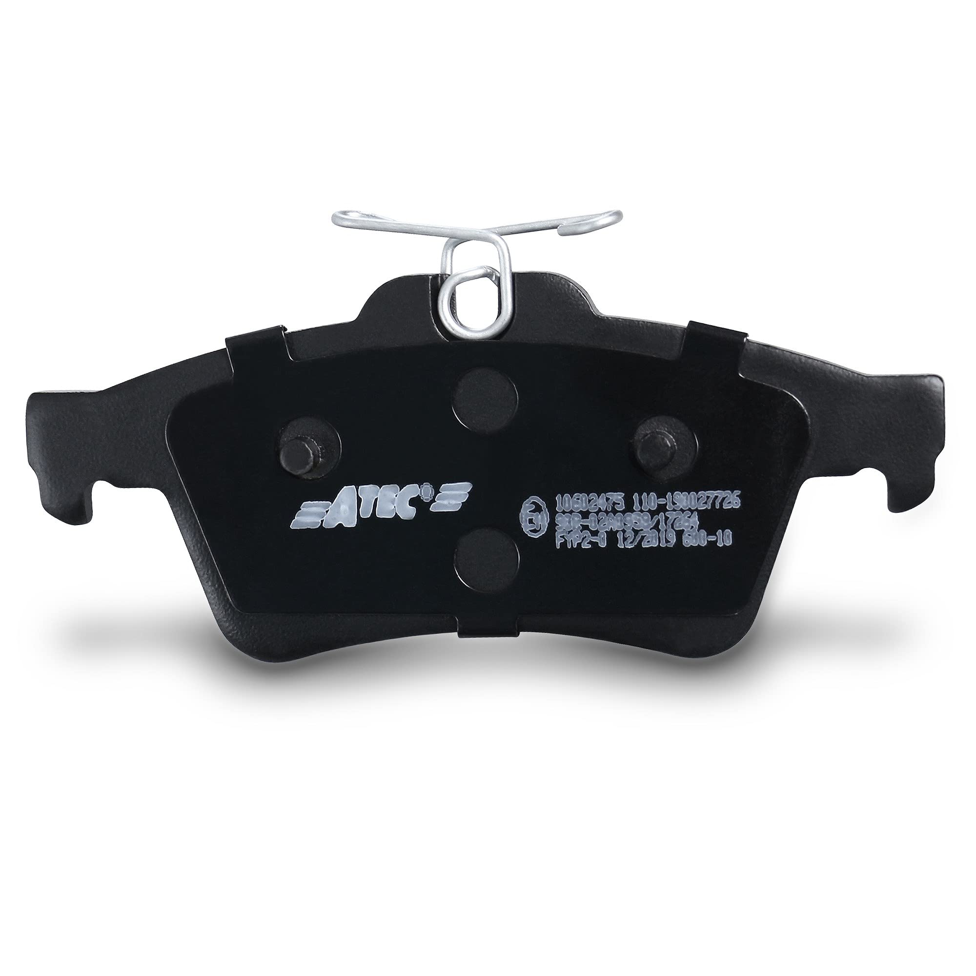 ATEC Germany Juego de frenos eje trasero incl. discos de freno Ø 265 mm | Compatible con: Ford C-Max, Focus C-Max, Focus II, Focus II Cabriolet, Focus II trimestre, Focus II Turnier