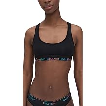 Calvin Klein Underwear Womens Icon Cotton Modal Pride Unlined Bralette