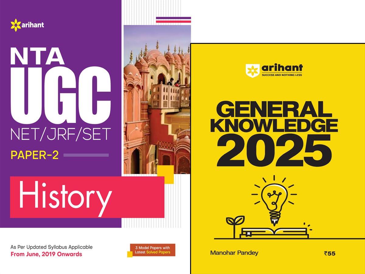 Buy NTA UGC NET/SET/JRF Paper 2 History in English by Arihant ...