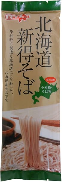 Amazon 新得物産 北海道100新得そば 0g 個 新得物産 そば 通販