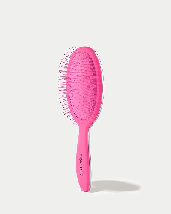 Framar Detangling Brush for Curly Hair Hair Brushes for Women Detangler - Premium Hair Brush Cleaner Tool Hairbrush Cleaner Tool
