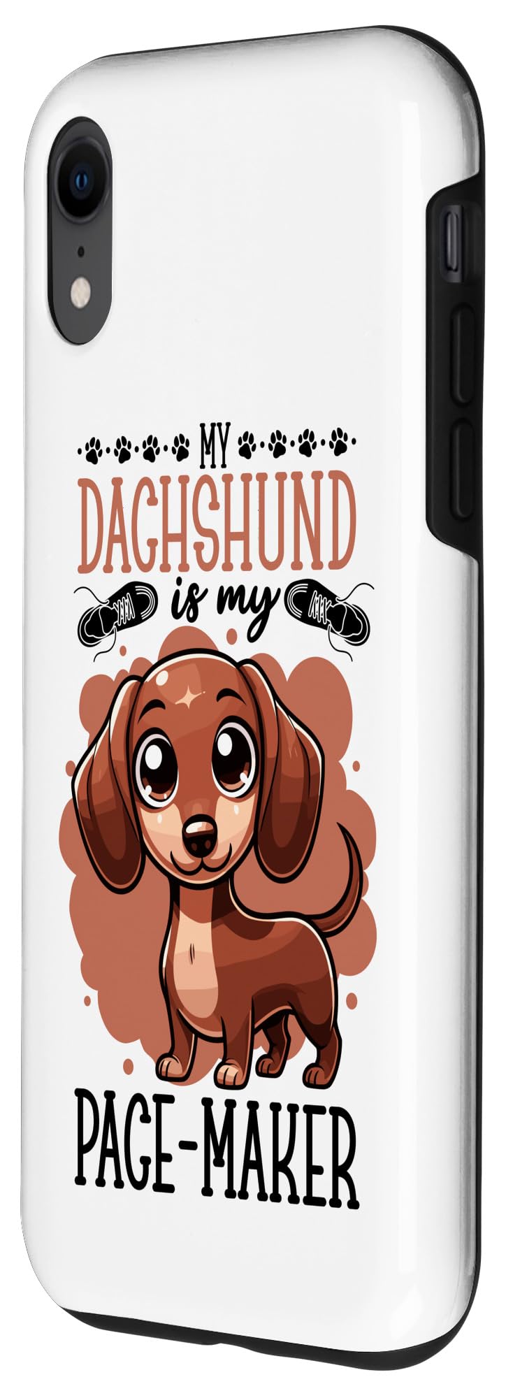 iPhone XR Running with Dachshund Case - Image 2