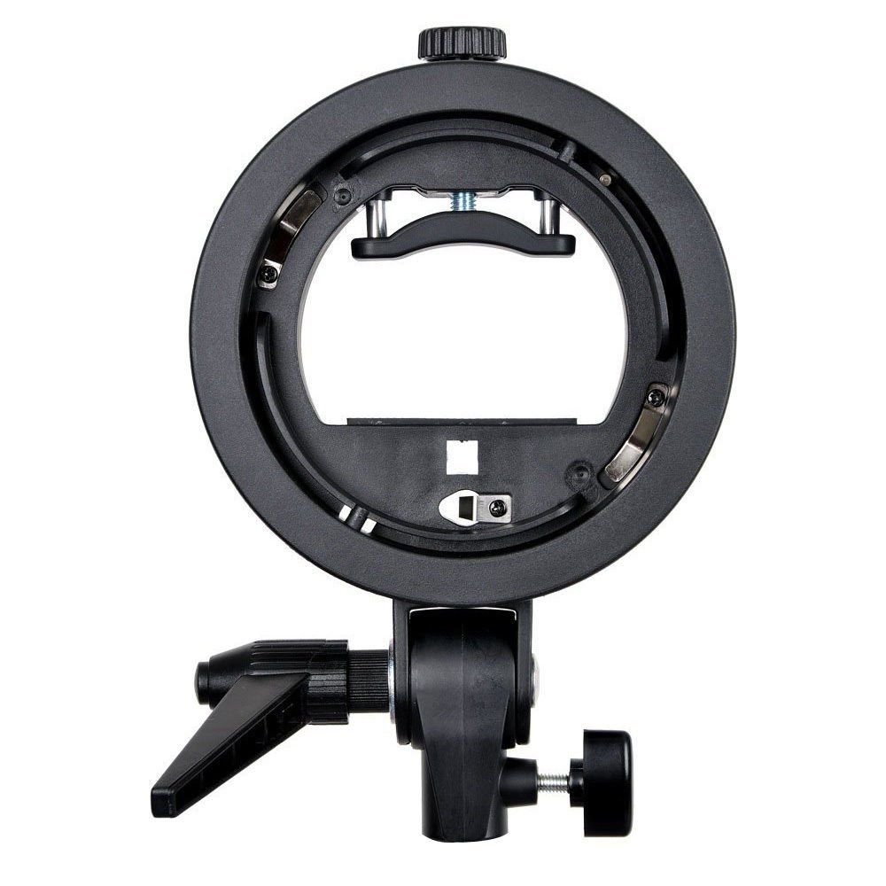 Soporte S-Type Elinchrom para flash speedlite, ventanas de luz y snoots de estudio 8