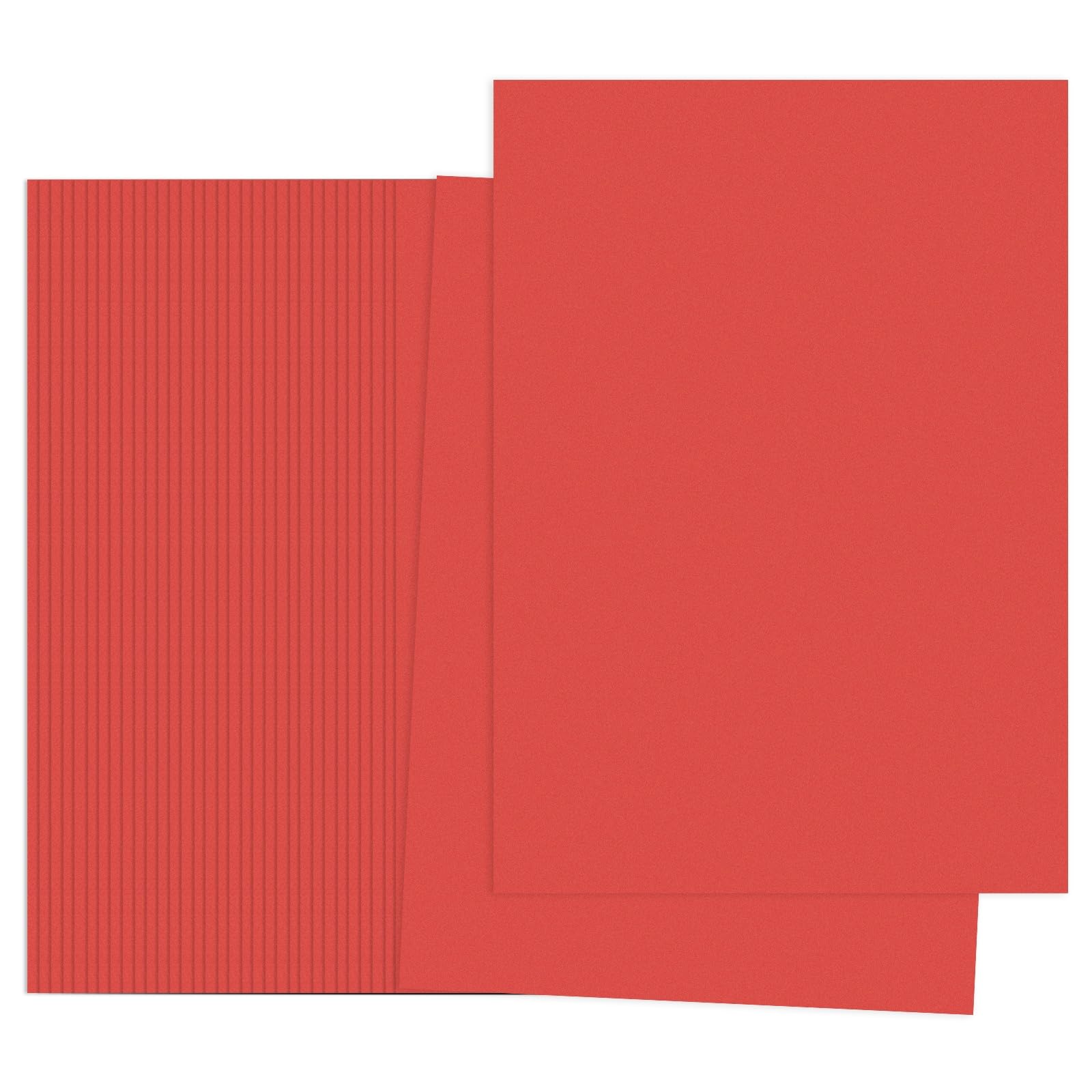 PATIKIL Bright Red Print Copy Paper, 100 Sheets 11.7x8.3 A4 19lb/70gsm Double Sided Colorful Print Paper Bulk Sheet DIY Craft Art Projects Supplies for Printer Origami