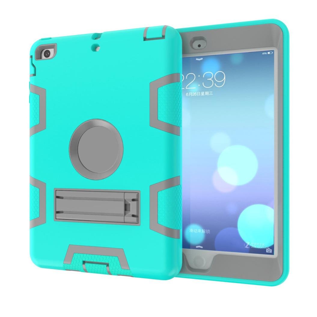 Feite For Ipad Mini 1/2/3 Dual Layer Hybrid Armor Protective Stand Cover Case (M)