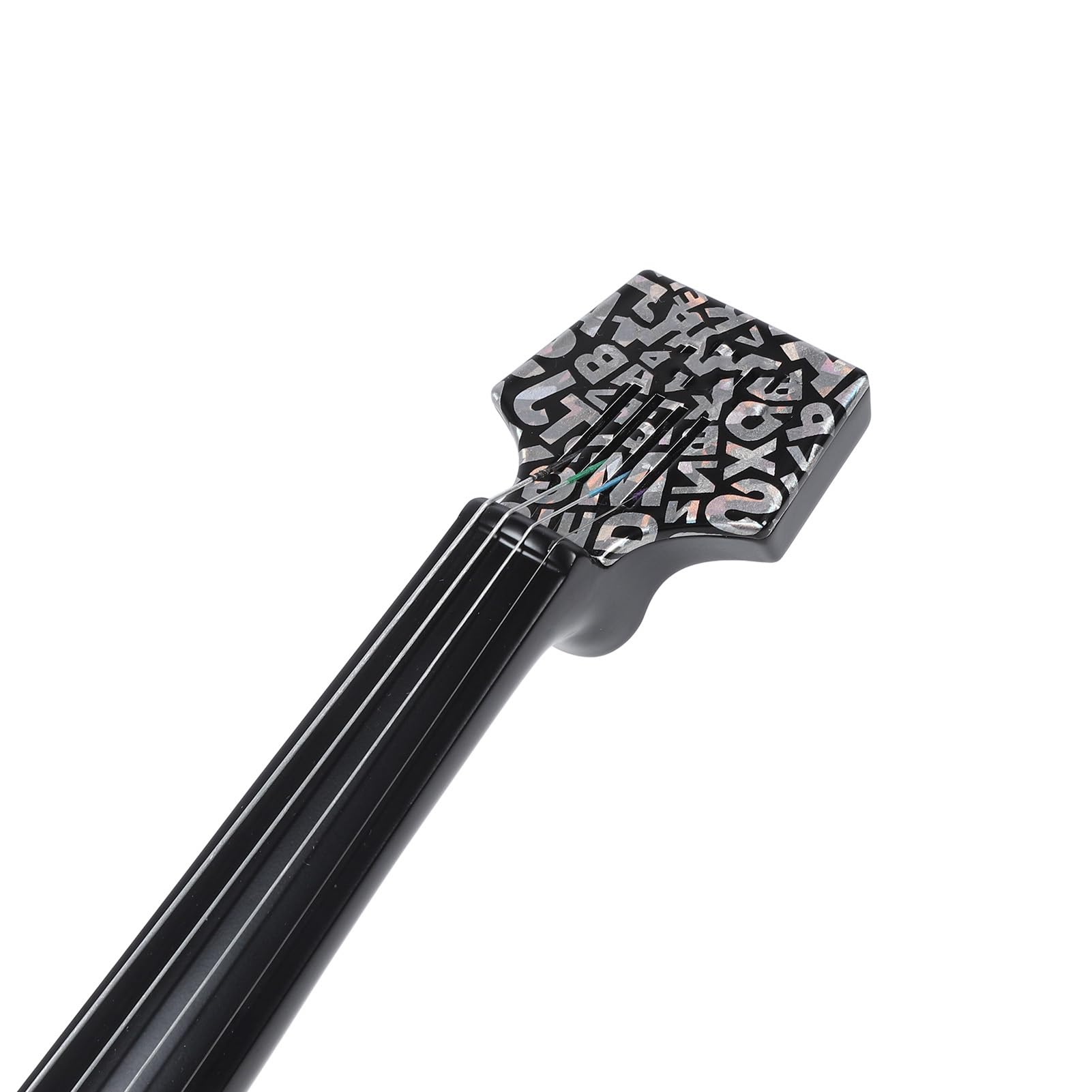 Kit Violino Elettrico in Fibra di Carbonio Full Size Violino Professionale Silenzioso per Adulti con Cuffie e Accessori