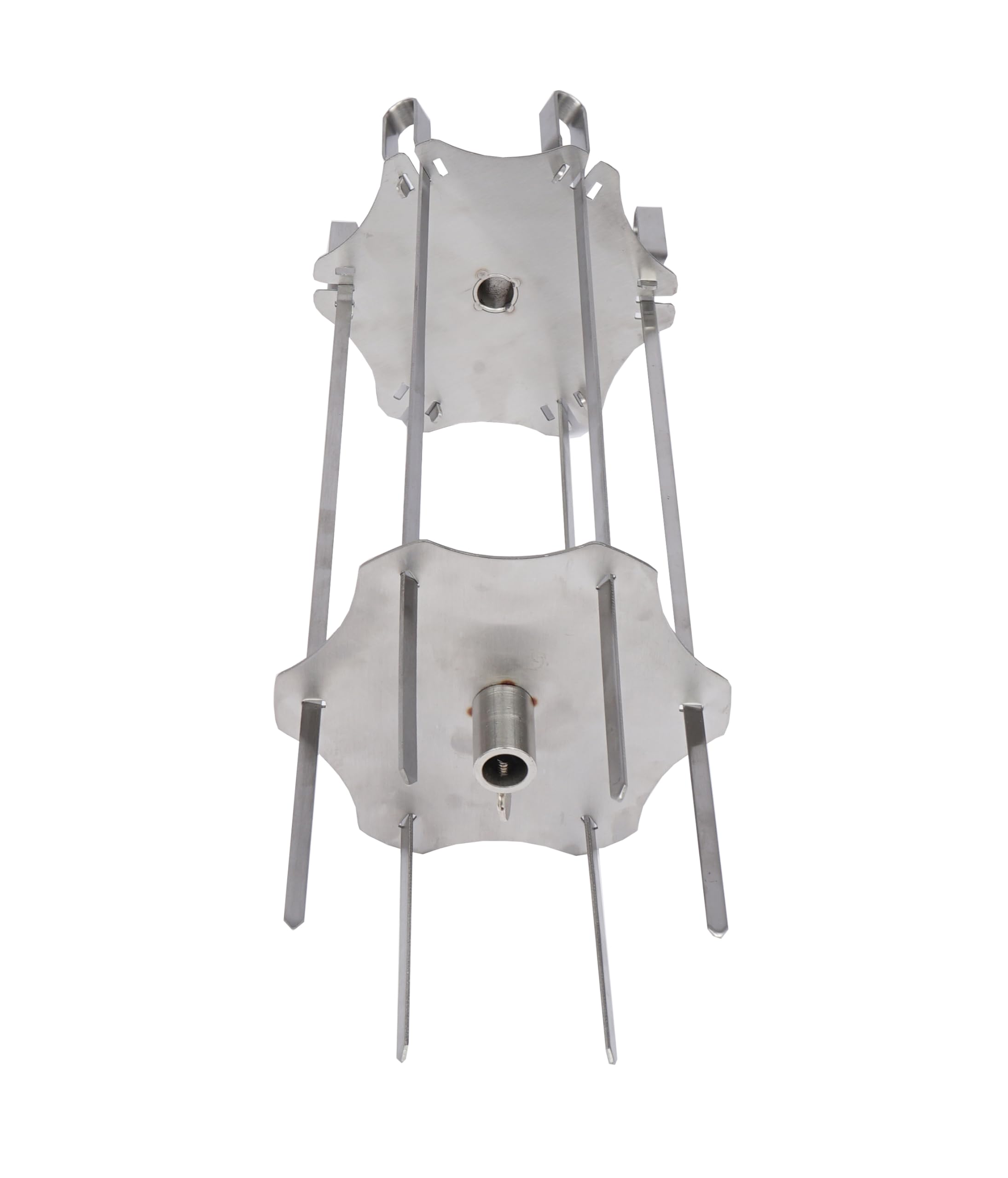 Set di spiedini per kebob per spiedini per spiedini per shish kebab e shawarma - Accessorio per barbecue adatto alla maggior parte dei sistemi di grill - Completo di 12 spiedini per barbecue
