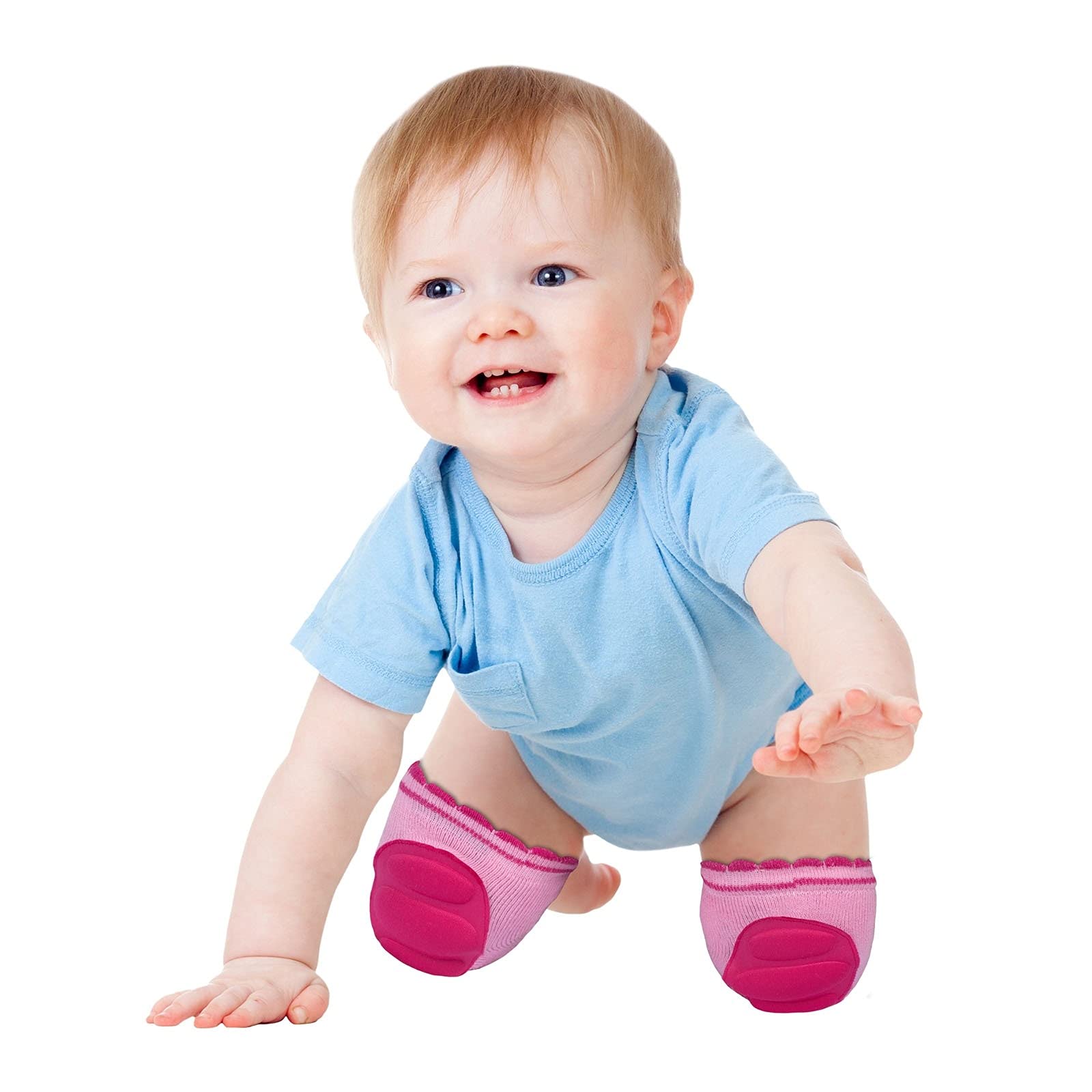 Sevi Bebe Destekli Emekleme Dizliği 4 Ay+ Pembe