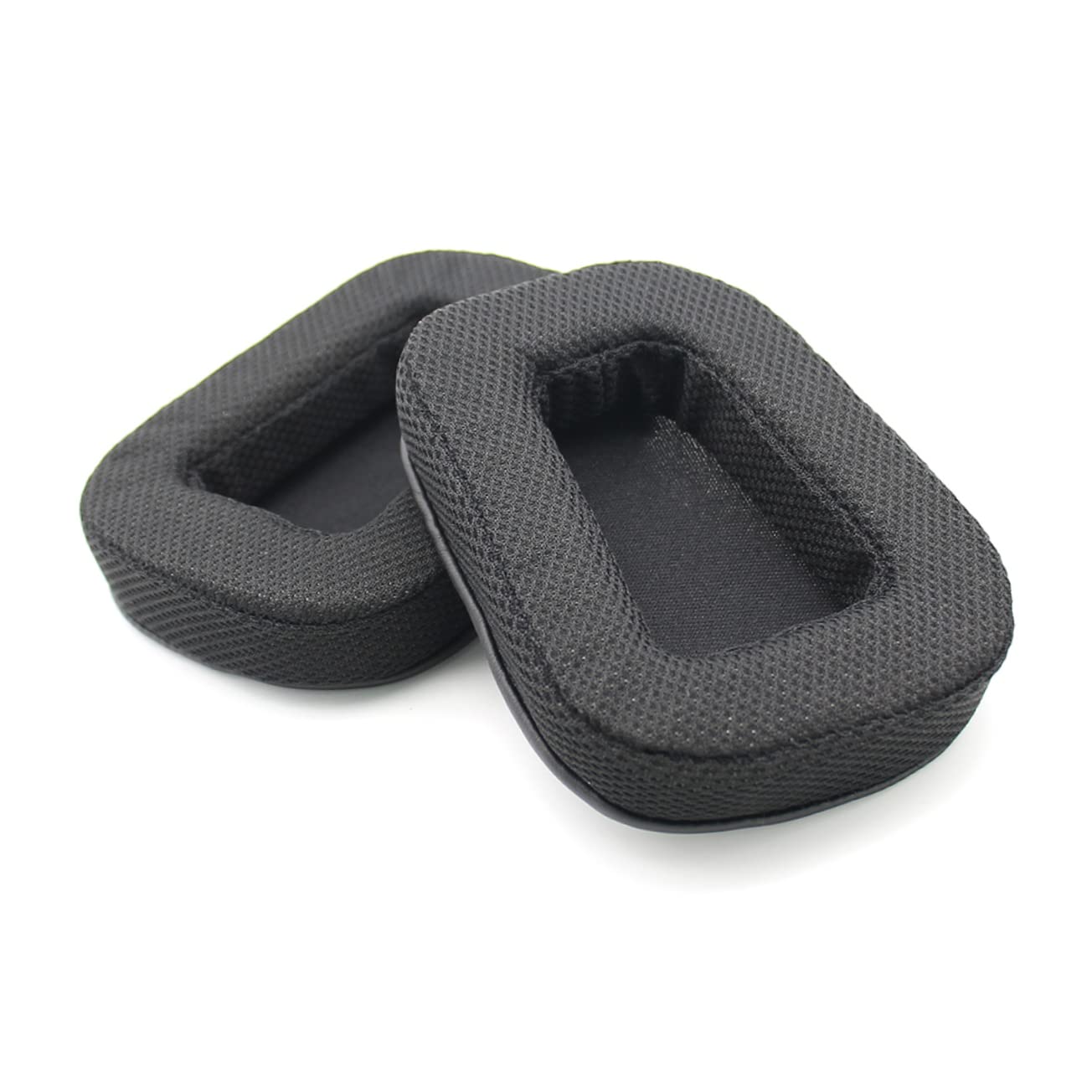 DOITOOL 3piezas Almohadillas De Repuesto Suede para Auriculares Cojines Transpirables y Cómodos para Gaming Negro
