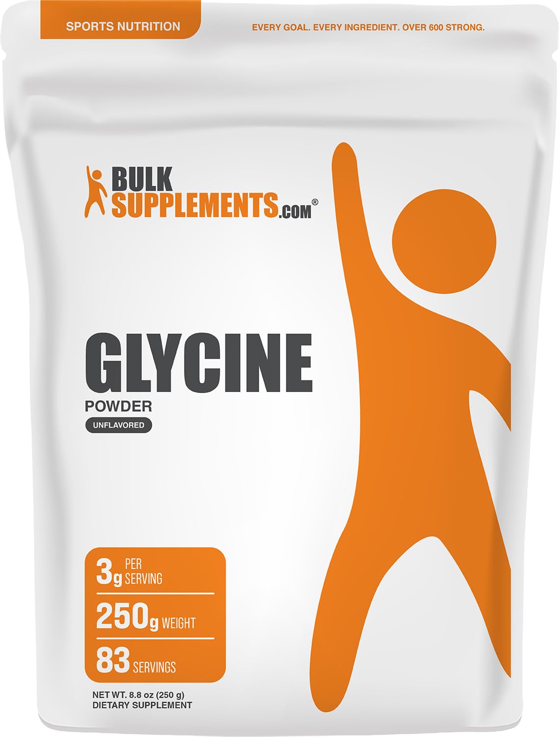BulkSupplements.com Glycine Powder - 1kg (2.2 lbs) (Pack of 1) — Amazon image 9