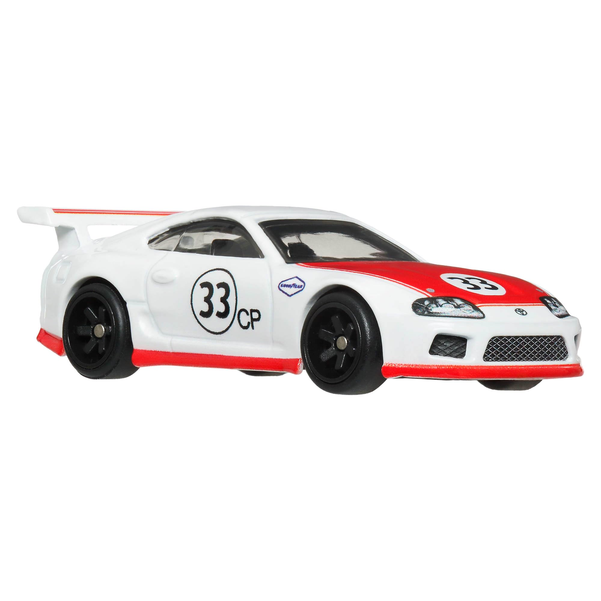Hot Wheels Premium Kultowe auta Toyota 2-pak samochodów w skali 1:64, wyjątkowe połączenia, opony Real Riders, metalowa konstrukcja, zestaw auta dla kolekcjonerów, JBL03