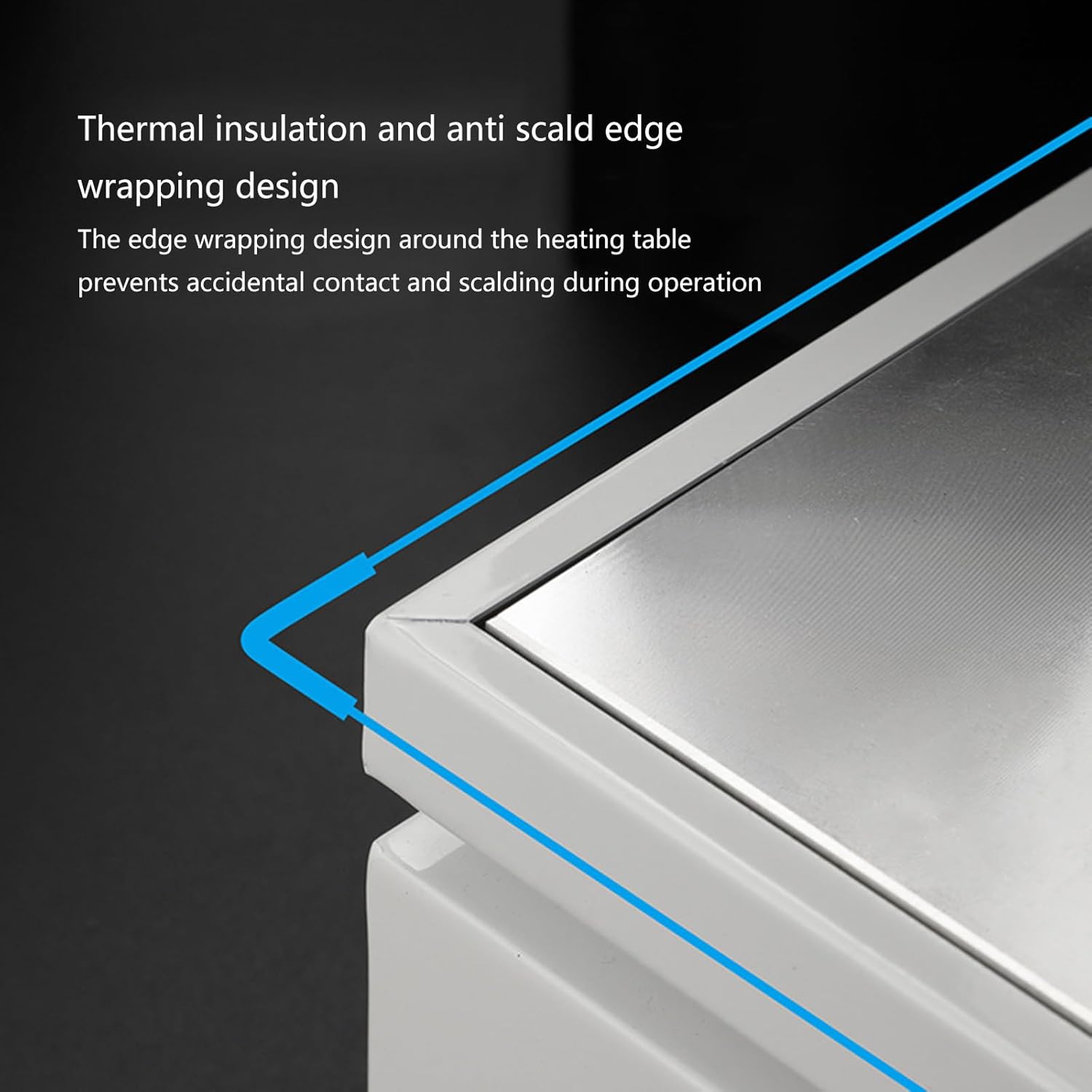 0-400℃ Heating Table,Electronic Hot Plate Preheating Station,Rework Station,Constant Temperature Heating Plate for Mainboard warm-up, component removal, experimentation,etc (BY1515)
