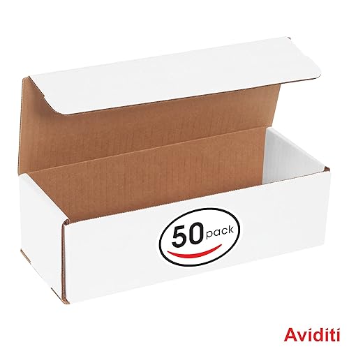Miniatura 3 de BOX USA Cajas de envío pequeñas de 10 pulgadas de largo x 4 pulgadas de ancho x 3 pulgadas de alto, caja de cartón para envío, mudanza, correo,