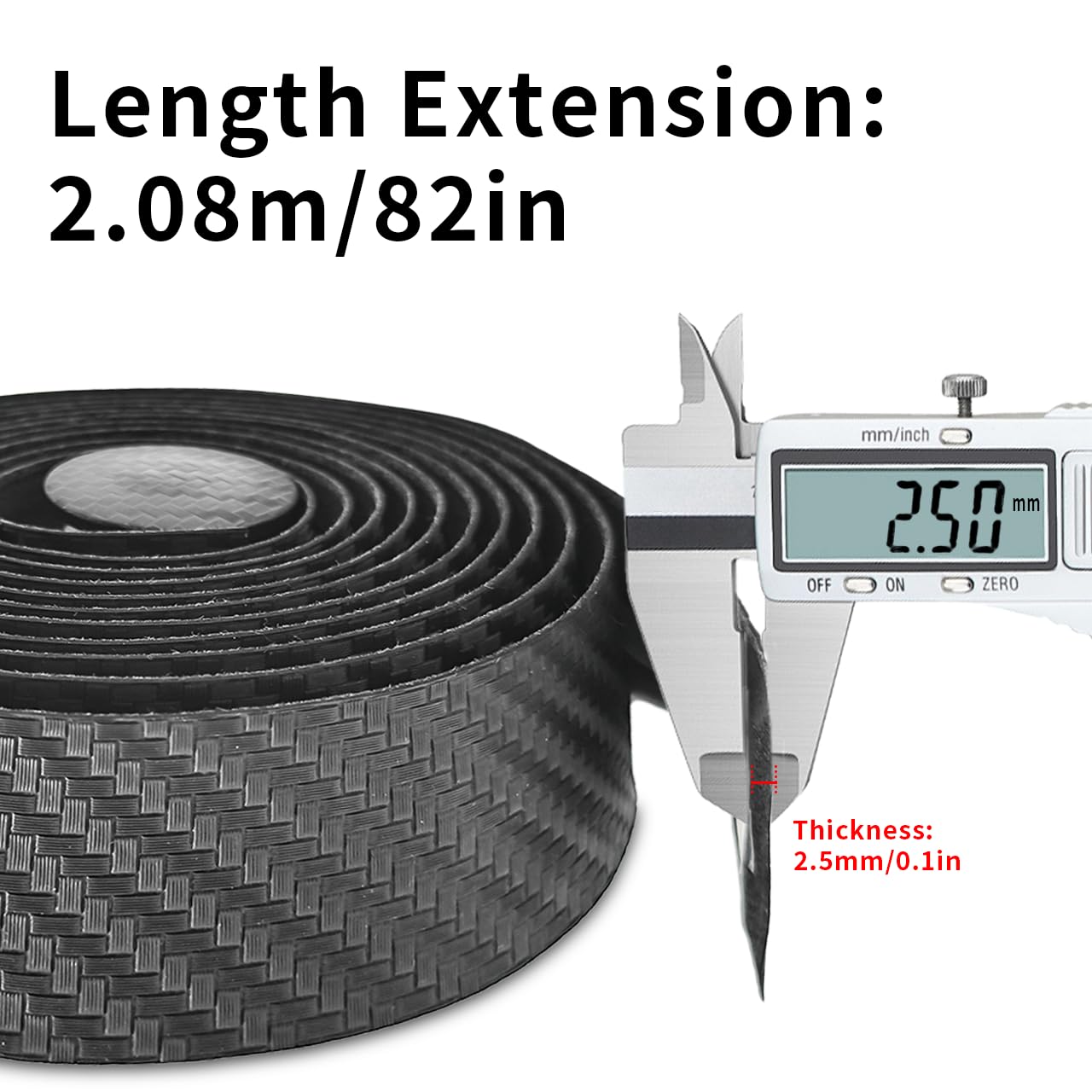 Bike Handlebar Tape, Black Bike Bar Tape, Bike Grip Tape 2.5mm Thick EVA Road Bike Handlebar Tape of Comfortable Non-Slip Shock Absorption for Road Cycling, Mountain Biking(2 Rolls Per Set)